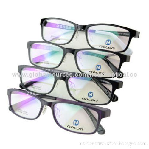 Eyewear Ultem 100% Optical Eyeglasses, Full Rim Metal Frame, Clear Lens